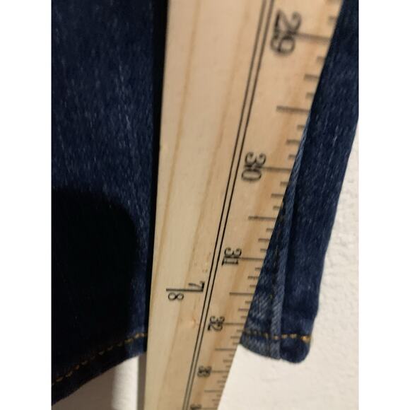 Denizen From Levi's 285 Jeans Mens 38x34 Blue Denim Cotton Stretch Relaxed Fit - Picture 9 of 10